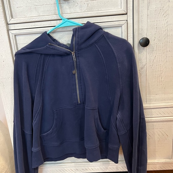 Lululemon Scuba Oversized Half Zip Hoodie - Picture 1 of 8